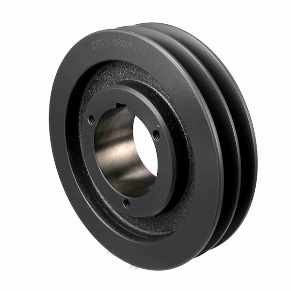 Browning 2 Groove Cast Iron Bushed Bore Multiple Sheave, 2TB74 2TB74 - main